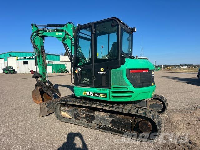 JCB 85Z Roomikekskavaatorid