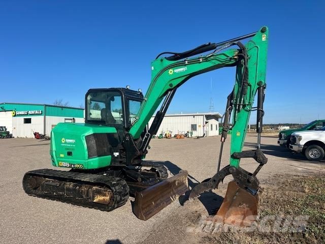 JCB 85Z Roomikekskavaatorid