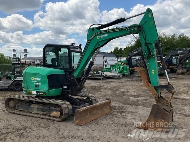 JCB 85Z-1 Roomikekskavaatorid