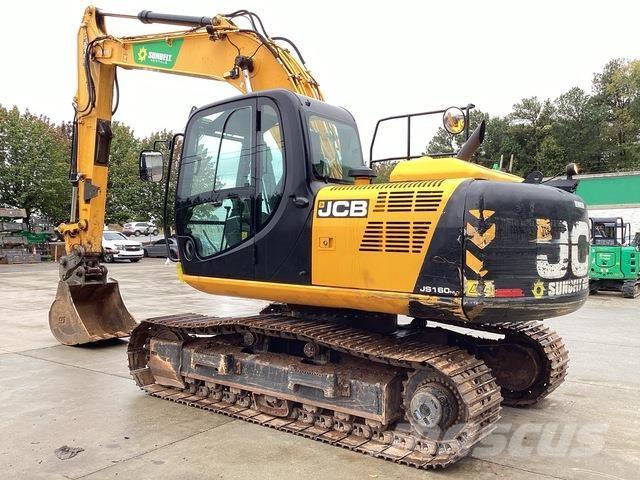 JCB JS160 NLC Roomikekskavaatorid