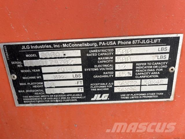 JLG 800 AJ Iseliikuvad poomtõstukid