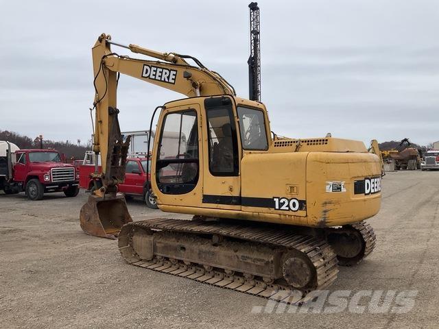 John Deere 120 Roomikekskavaatorid