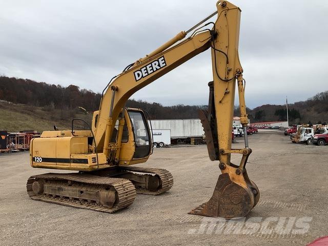 John Deere 120 Roomikekskavaatorid