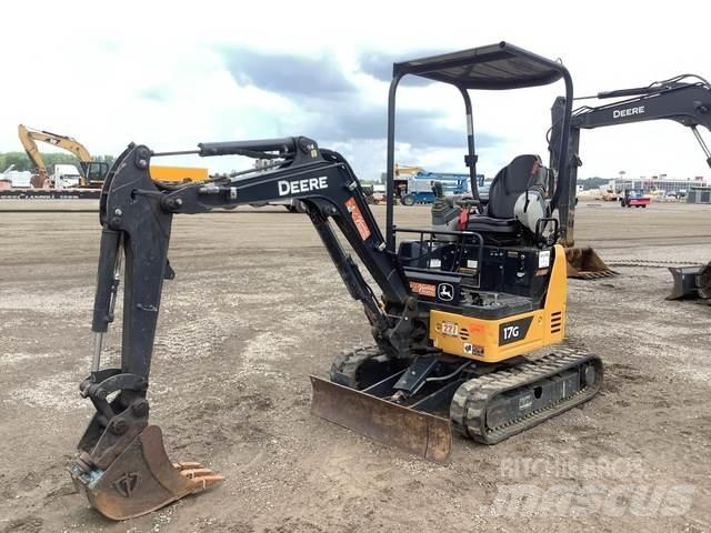 John Deere 17G Roomikekskavaatorid