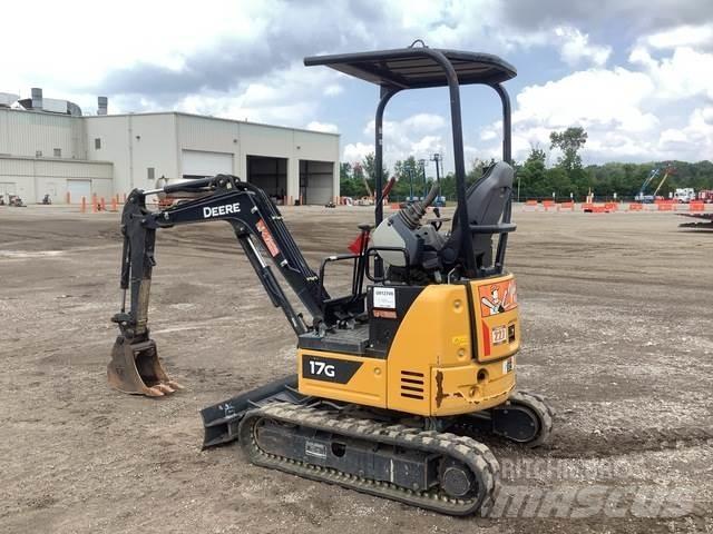 John Deere 17G Roomikekskavaatorid