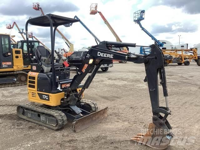 John Deere 17G Roomikekskavaatorid