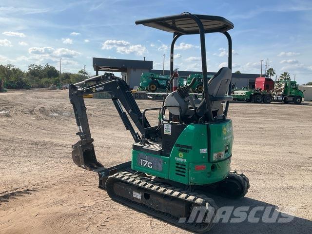 John Deere 17G Roomikekskavaatorid