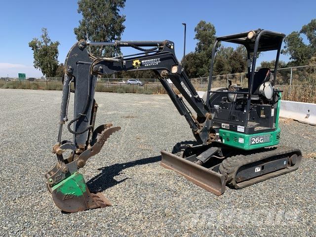 John Deere 26G Roomikekskavaatorid