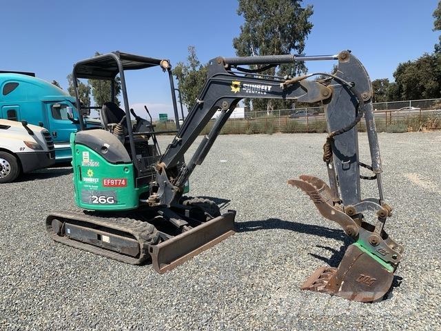 John Deere 26G Roomikekskavaatorid