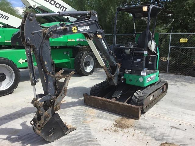 John Deere 26G Roomikekskavaatorid