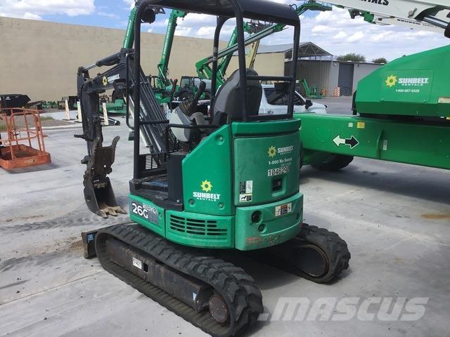 John Deere 26G Roomikekskavaatorid