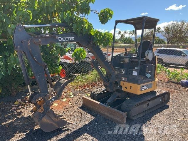 John Deere 26G Roomikekskavaatorid