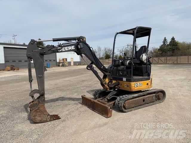 John Deere 27D Roomikekskavaatorid