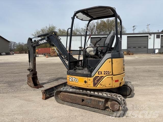 John Deere 27D Roomikekskavaatorid