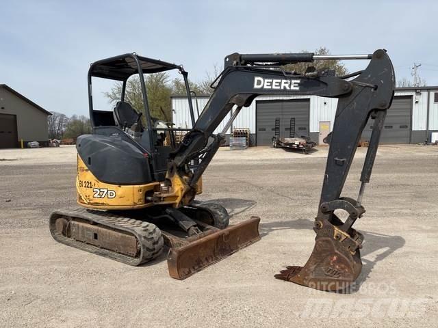 John Deere 27D Roomikekskavaatorid