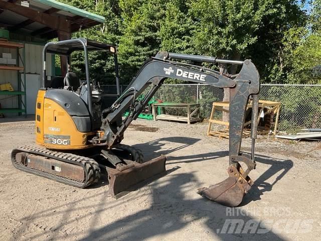 John Deere 30G Roomikekskavaatorid
