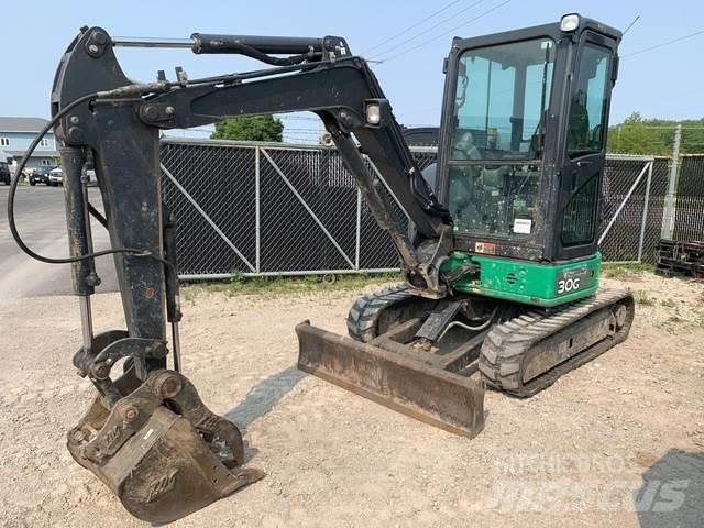 John Deere 30G Roomikekskavaatorid