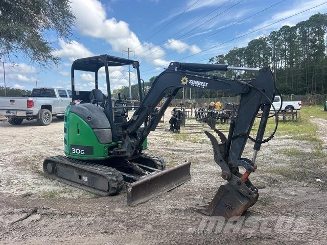 John Deere 30G Roomikekskavaatorid