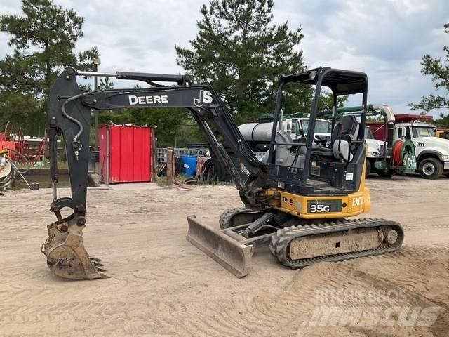 John Deere 35G Roomikekskavaatorid