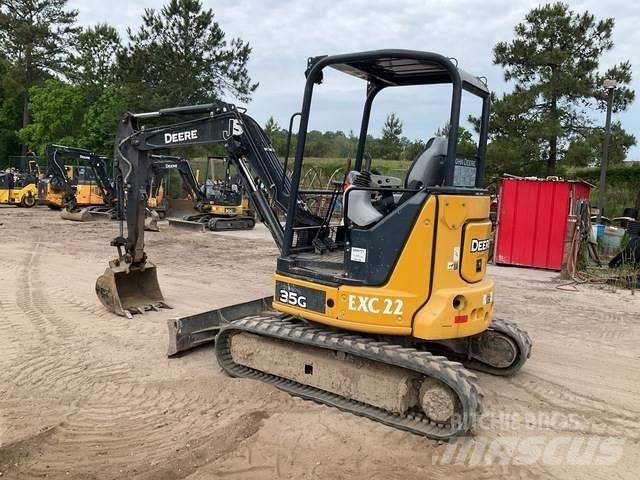 John Deere 35G Roomikekskavaatorid