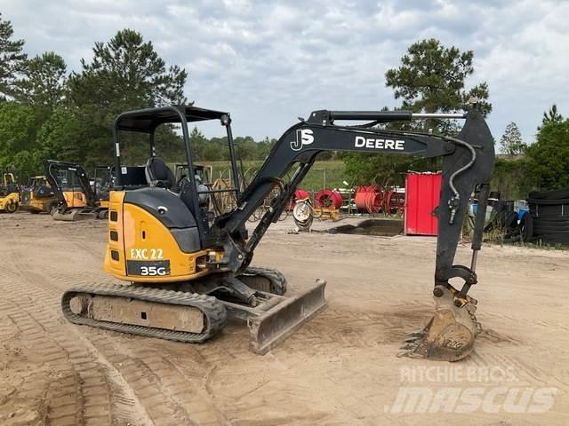John Deere 35G Roomikekskavaatorid