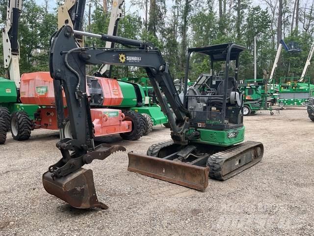 John Deere 35G Roomikekskavaatorid
