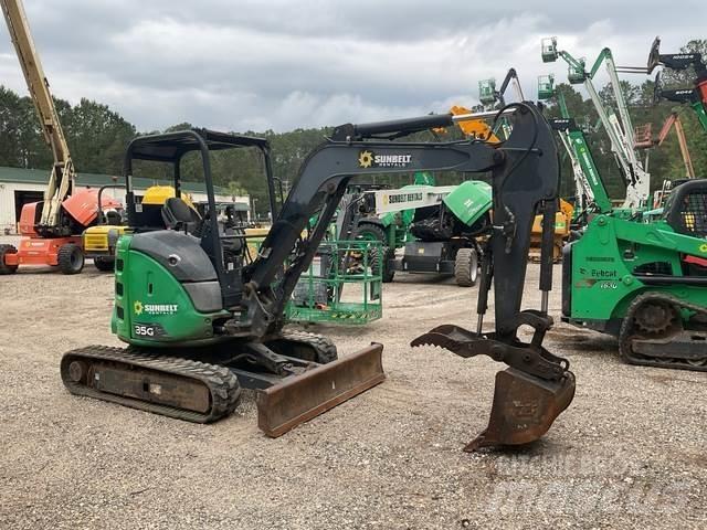 John Deere 35G Roomikekskavaatorid