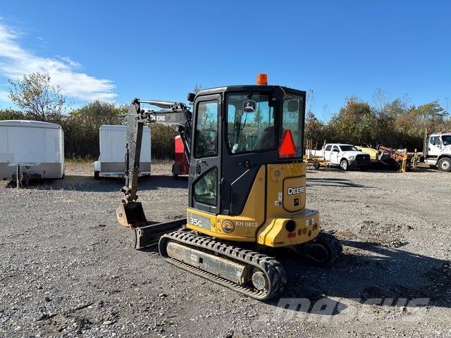 John Deere 35G Roomikekskavaatorid