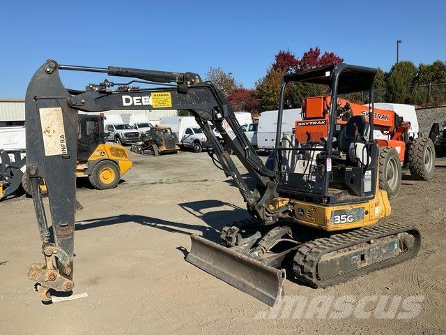 John Deere 35G Roomikekskavaatorid