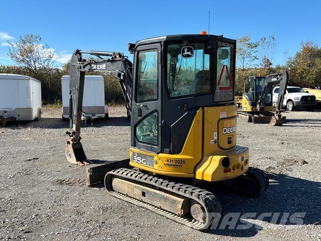 John Deere 35G Roomikekskavaatorid