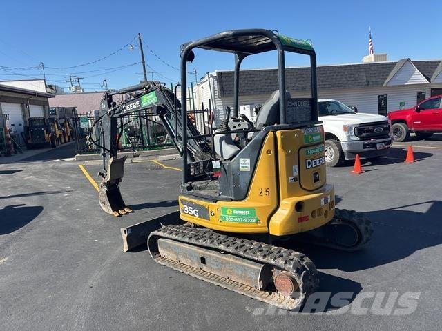 John Deere 35G Roomikekskavaatorid