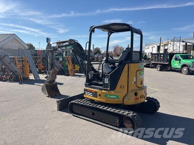 John Deere 35G Roomikekskavaatorid