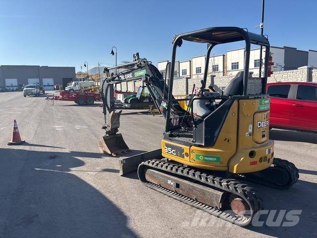 John Deere 35G Roomikekskavaatorid