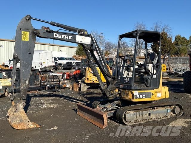 John Deere 35G Roomikekskavaatorid