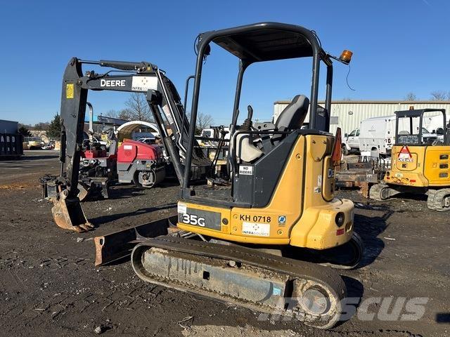 John Deere 35G Roomikekskavaatorid