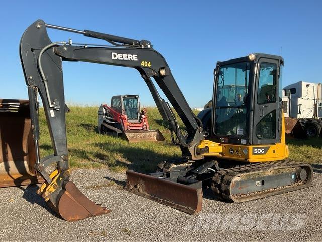 John Deere 50G Roomikekskavaatorid