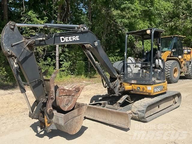 John Deere 50G Roomikekskavaatorid