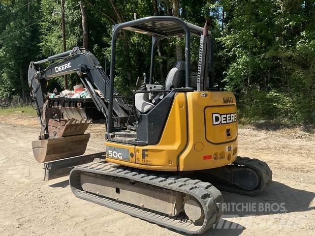 John Deere 50G Roomikekskavaatorid