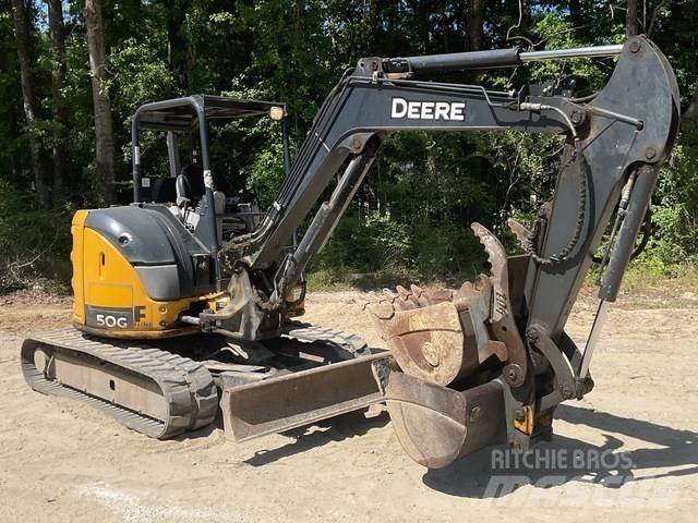 John Deere 50G Roomikekskavaatorid