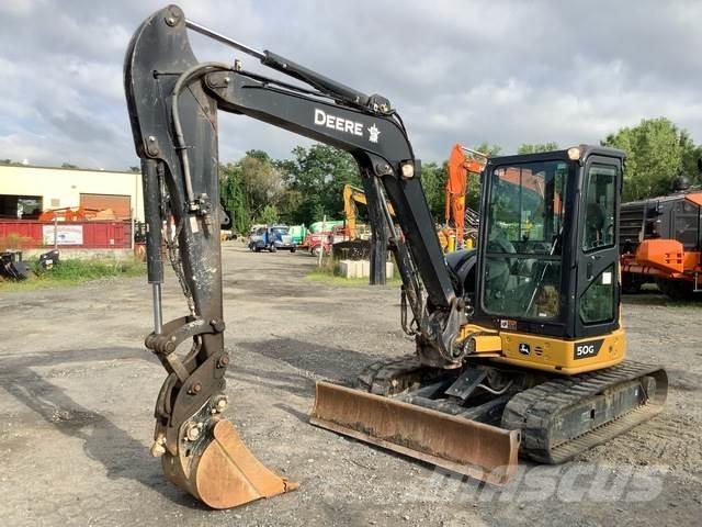 John Deere 50G Roomikekskavaatorid