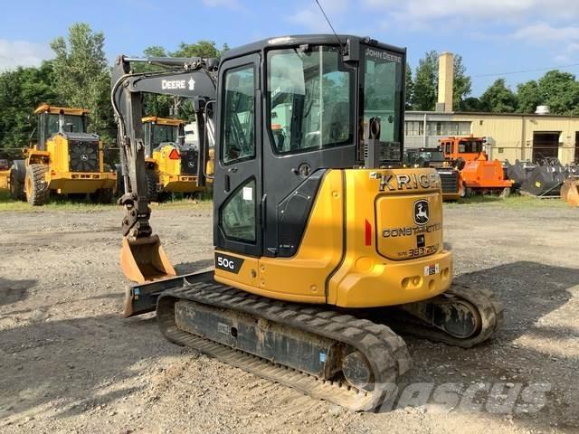 John Deere 50G Roomikekskavaatorid