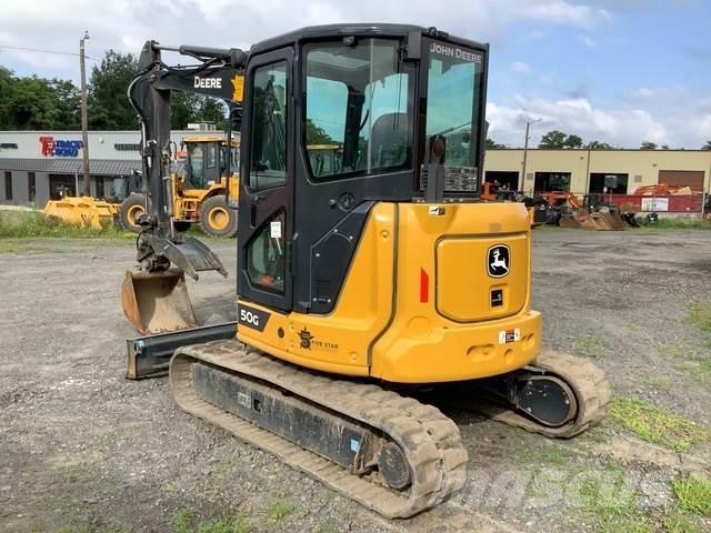 John Deere 50G Roomikekskavaatorid