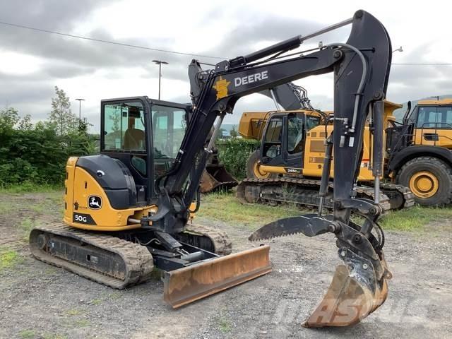 John Deere 50G Roomikekskavaatorid