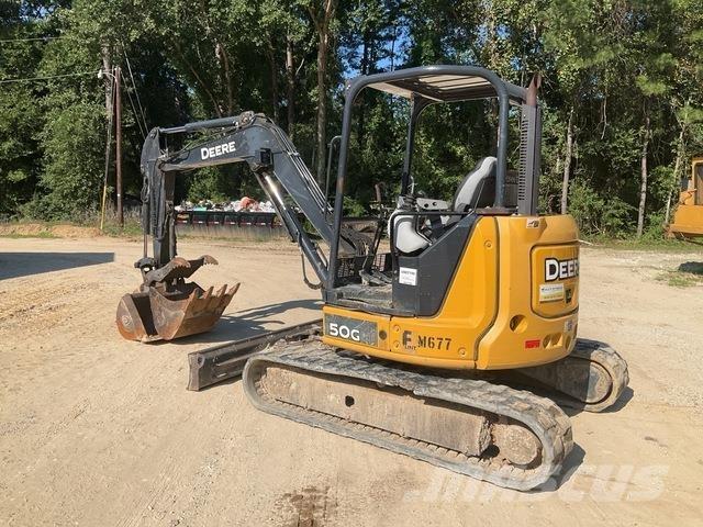 John Deere 50G Roomikekskavaatorid