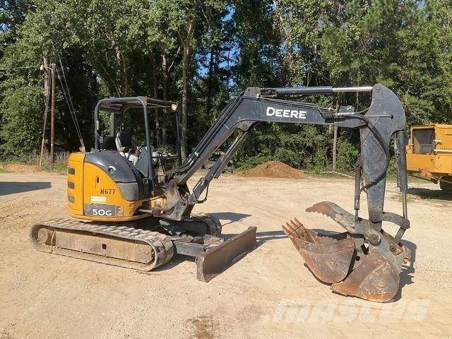 John Deere 50G Roomikekskavaatorid