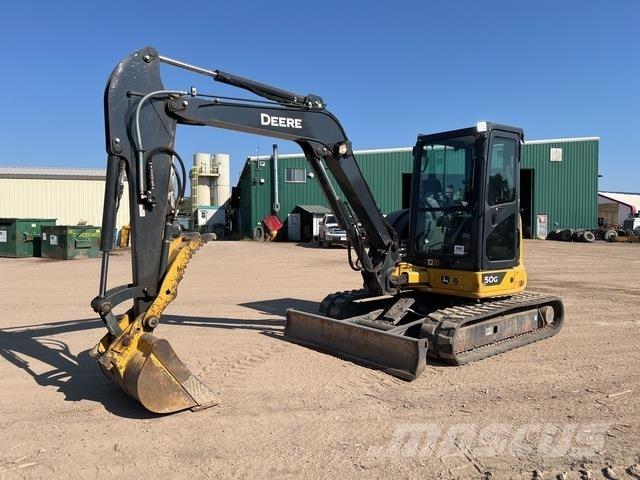 John Deere 50G Roomikekskavaatorid
