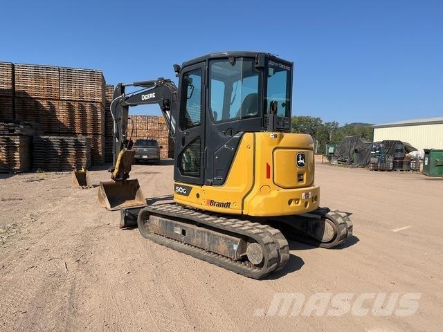John Deere 50G Roomikekskavaatorid