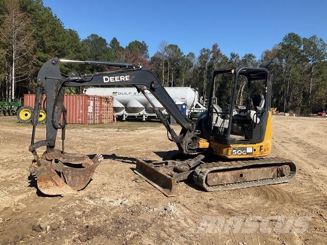 John Deere 50G Roomikekskavaatorid