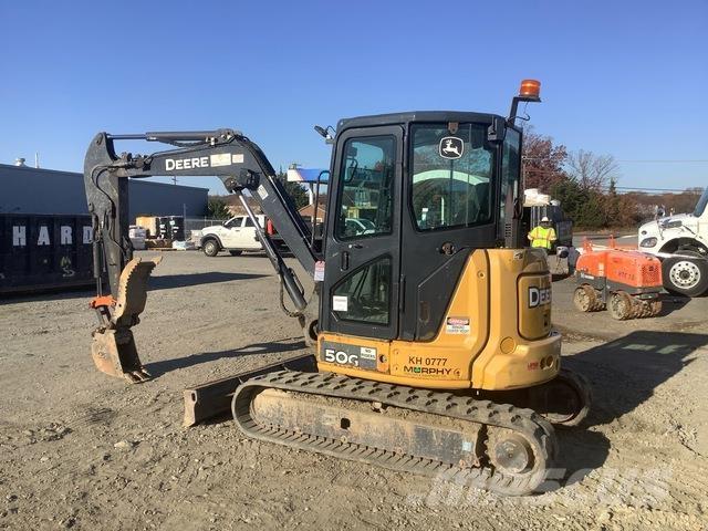 John Deere 50G Roomikekskavaatorid