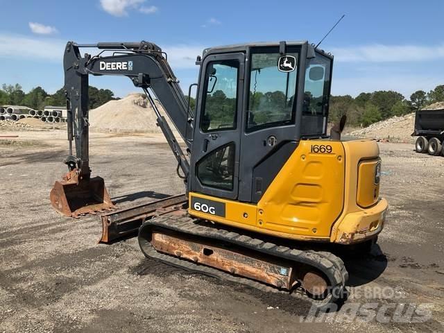 John Deere 60G Roomikekskavaatorid